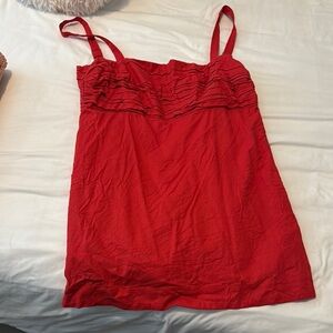 Abercrombie & Fitch Red Jumpsuit Chic and Versatile